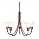 Emily 5 Light Chandelier Copper Patina - EM5 COPPER