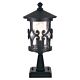 Hereford Pedestal Black - BL12