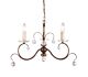 Lunetta 3 Light Chandelier Bronze Patina - LUN3 BR