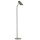 Quinto Floor Lamp Dark Grey / Polished Nickel - QUINTO/FL GPN
