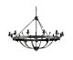 Windsor 12 Light Chandelier Graphite - WINDSOR12 GR