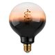 Filament Brown Spiral G125 LED 4W E27 Dimmable / Warm White - 12556