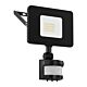 Faedo 3 20W LED Floodlight with Sensor Black / Cool White - 203654N