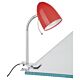 Lara Clamp Lamp Red - 205259N