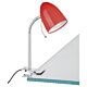 Lara Clamp Lamp Red - 205259N