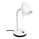 Lara Table Lamp With USB Charging White - 205277N