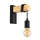 Townshend 1 Light Industrial Wall Light Black - 32917