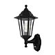 Duanera Outdoor Plastic Wall Light Black With Sensor IP44 - 33777N