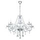 Basilano 1 8 Light Chandelier Chrome / Clear - 39101