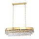 Valparaiso 10 Light Crystal Chandelier Gold - 39462