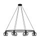Daguella 6 Light Chandelier Black - 39578