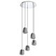 Albarino 5 Light Pendant Chrome / Black - 39668