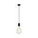 Tavistock 1 Light Pendant Black - 49074N