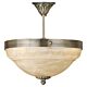Marbella 3 Light Semi Flush Light Bronze / Champagne - 85856