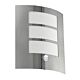 City Exterior Wall Light With Sensor Stainless Steel - 88142