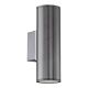 Riga 6W LED Up/Down Wall Pillar Spot Light Anthracite / Warm White - 94103