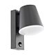 Caldiero 1 Light Wall Light with Sensor Anthracite / Opal - 97451