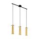 Pinto Gold 3 Light Pendant Clear / Gold - 97652