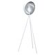 Darnius 1 Light Floor Lamp White / Silver - 98457N