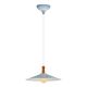 Bridport 1 Light Pendant Pastel Light Blue - 49032
