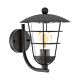 Pulfero 1 Light Upward Exterior Wall Light Black - 94834