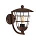 Pulfero 1 Light Upward Exterior Wall Light Brown - 94854