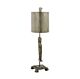 Caryatid Table Lamp By Paul Gruer Aged Silver - FB/CARYATID-S