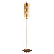 Nettle Floor Lamp By Paul Gruer Gold & Taupe - FB/NETTLE-G/FL