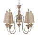 Remi 5 Chandelier By Paul Gruer Silver - FB/REMI5