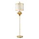 Trellis Floor Lamp Putty Patina & Silver Leaf - FB/TRELLIS/FL