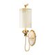 Trellis 1 Light Wall Light Putty Patina & Silver Leaf - FB/TRELLIS1