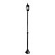 EPL 1 Light Post Light Black - EPL 8101-Slim P