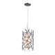 Afrika 1 Light Pendant Chrome - AFRIKA-CH