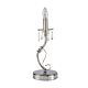 Bella 1 Light Table Lamp Crystal / Chrome - BELLA 4T/L