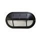 Italian 1 Light Eyelid Bunker Light Black - BK 115S-BLK