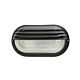 Italian 1 Light Eyelid Bunker Light Black - BK 130T-BLK