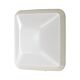 Italian 1 Light Bunker Light White - BK 26422-WHT