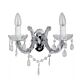 C-Mar 2 Light Wall Light Chrome - C-Mar-2-CH
