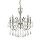 Celine 5 Light Crystal Chandelier Chrome - CELINE-5L