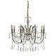 Celine 8 Light Crystal Chandelier Chrome - CELINE-8L