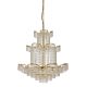 Cesta 6 Light Crystal Pendant Gold - CESTA-6-GLD
