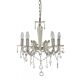 Davinci 5 Light Crystal Chandelier Chrome - DAVINCI-5-CH