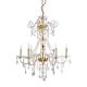 Dream 6 Light Crystal Chandelier Gold - DREAM-6GLD