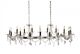 Graz 16 Light Crystal Chandelier Chrome - GRAZ-16L CH