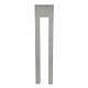 Hoo 240V PLC Bollard Light Silver - HOO-1B-SIL