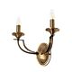 Hoodshire 2 Light Wall Light Bronze - HOODSHIRE-A2 BRZ