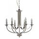 Hoodshire 6 Light Chandelier Chrome - HOODSHIRE-6L CH