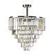 Karina 10 Light Semi-Flush Mount Light Chrome - KARINA-50 CTC