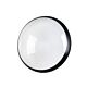 Italian 2 Light Round Bunker Light Black - LB63212-BLK