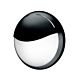 Italian 1 Light Eyelid Bunker Light Black - LB8072- BLK
